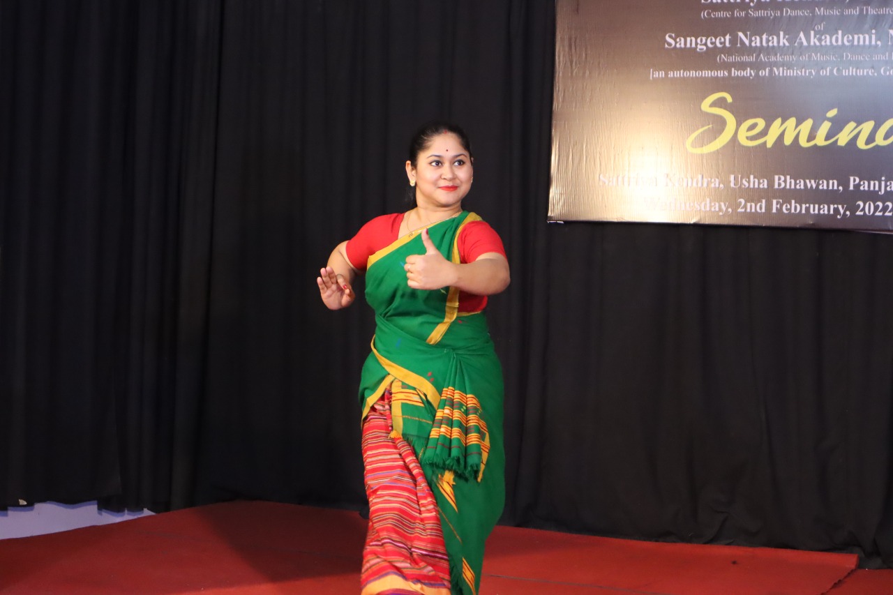  Image of Semiar on 'Stage and Technical Aspects in Dance with Special Reference to Sattriya Dance 